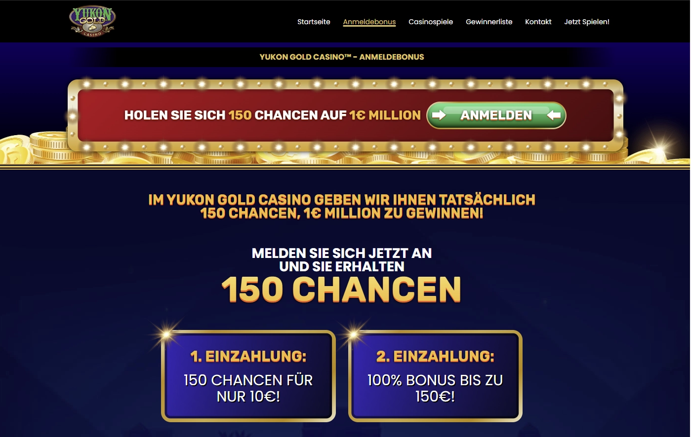 Yukon Gold Casino Image